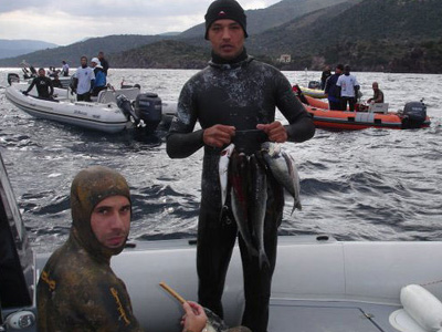 Ετήσιος αγώνας υποβρύχιου ψαρέματος